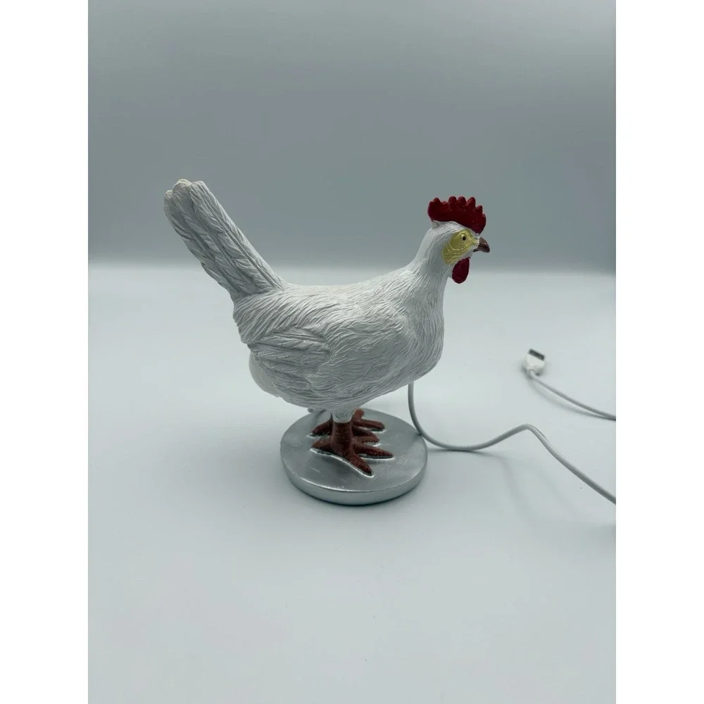 Chicken Egg Lamp USB Funny Animal Night‎ Light Decoration Table Lamp Open Box